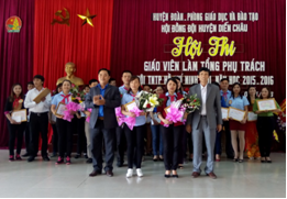 Tổ chức thành công Hội thi “Giáo viên làm Tổng phụ trách Đội TNTP Hồ Chí Minh giỏi huyện Diễn Châu, năm học 2015 – 2016”